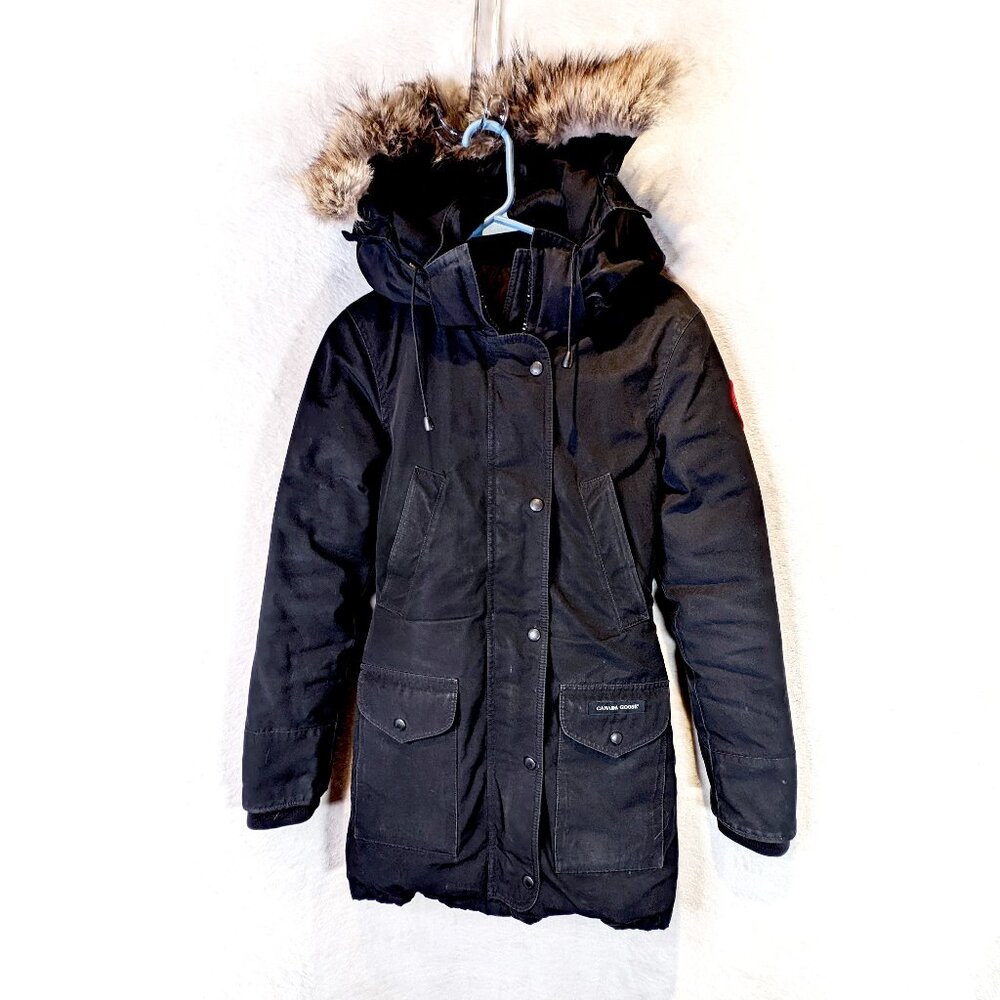 Canada Goose Black Women’s Size XXS Down Kenton Parka